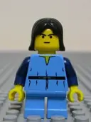 Minifigurka: SW0054:  Boba Fett, Young - Medium Blue Shirt, Yellow Head