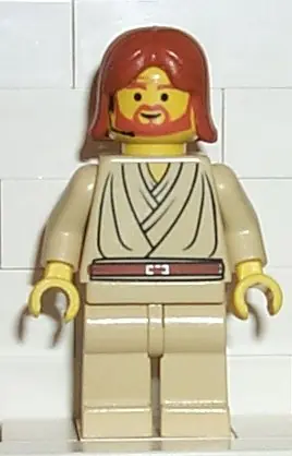 SW0055:  Obi-Wan Kenobi (Young with Dark Orange Hair and Headset)
