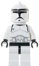 Minifigurka: SW0058:  Clone Trooper (Phase 1) - Black Head