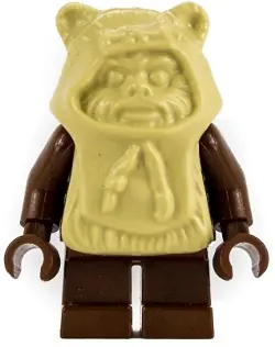 SW0067:  Paploo (Ewok) - Tan Head with Hood