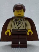 Minifigurka: SW0069:  Obi-Wan Kenobi (Young with Padawan Braid Pattern)