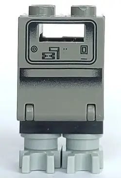 SW0073:  Gonk Droid (GNK Power Droid), Light and Dark Gray