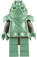 Minifigurka: SW0075:  Gamorrean Guard - Sand Green, Dark Gray Arms