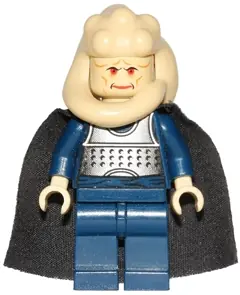 SW0076:  Bib Fortuna - Dark Blue Robe, Tan Skin