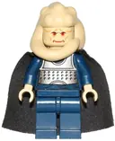 Minifigurka: SW0076:  Bib Fortuna - Dark Blue Robe, Tan Skin