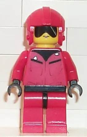 SW0077:  T-16 Skyhopper Pilot - Red Helmet