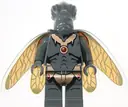 Minifigurka: SW0078:  Geonosian - Dark Gray, with Wings