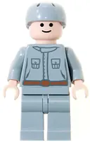 Minifigurka: SW0082:  Rebel Technician - Light Bluish Gray Uniform