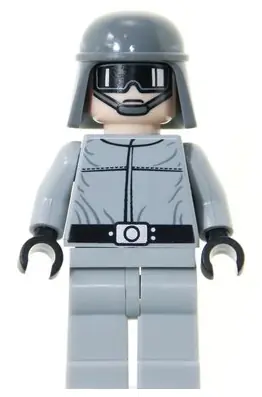 SW0093:  Imperial AT-ST Pilot / Driver (Plain Helmet)