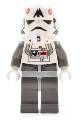 SW0102:  AT-AT Driver - Red Imperial Logo, Yellow Head