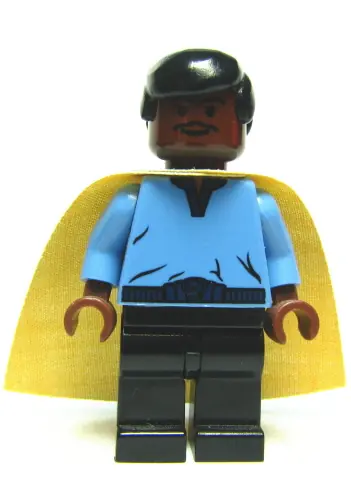 SW0105:  Lando Calrissian, Cloud City Outfit (Smooth Hair)