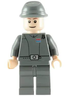 SW0114:  Imperial Officer (Captain / Commandant / Commander) - Cavalry Kepi, Smile and Brown Eyebrows