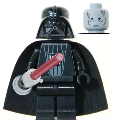 SW0117:  Darth Vader - Trans-Red Light-Up Lightsaber