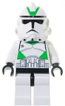Minifigurka: SW0129:  Clone Trooper, 442nd Siege Battalion (Phase 2) - Black Head