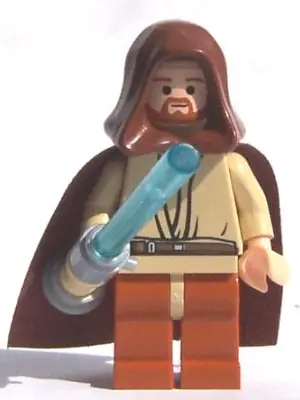 SW0137:  Obi-Wan Kenobi - Trans-Light Blue Light-Up Lightsaber