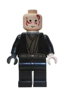 Minifigurka: SW0139:  Anakin Skywalker - Black Right Hand, No Hair