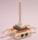 Minifigurka: SW0146:  Treadwell Droid - White and Orange Body