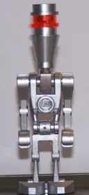 Minifigurka: SW0151:  Assassin Droid (IG-88) - Metallic Silver