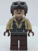 Minifigurka: SW0160:  Naboo Fighter Pilot - Tan Jacket