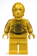 Minifigurka: SW0161A:  C-3PO - Pearl Gold with Pearl Gold Hands