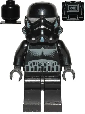 SW0166A:  Imperial Shadow Trooper - Short Line on Back