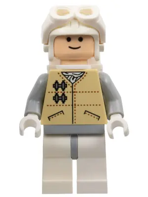 SW0167:  Hoth Rebel - Light Nougat Head, White Visor Goggles