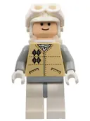 Minifigurka: SW0167:  Hoth Rebel - Light Nougat Head, White Visor Goggles