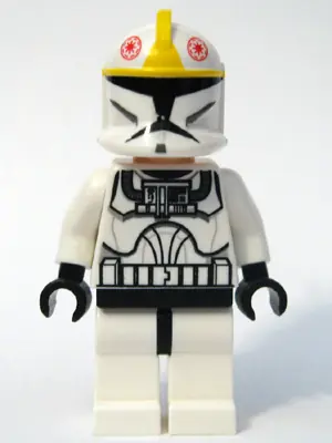 SW0191:  Clone Trooper Pilot (Phase 1) - Yellow Markings, Large Eyes