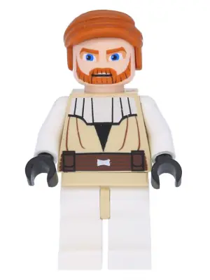 SW0197:  Obi-Wan Kenobi - Clone Wars, Large Eyes