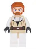Minifigurka: SW0197:  Obi-Wan Kenobi - Clone Wars, Large Eyes