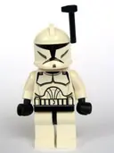 Minifigurka: SW0200A:  Clone Trooper (Phase 1) - Black Rangefinder, Large Eyes