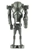 Minifigurka: SW0230:  Super Battle Droid - Pearl Dark Gray, Blaster Arm
