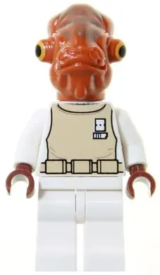 SW0247:  Admiral Ackbar - White Spacesuit