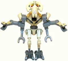 SW0254:  General Grievous - Bent Legs, Tan Armor