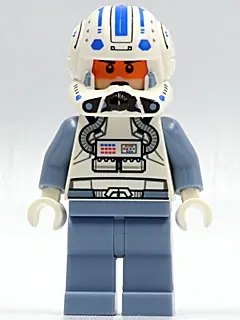 SW0265:  Clone Trooper Pilot Captain Jag (Phase 2) - Sand Blue Arms and Legs