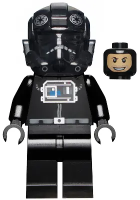 SW0268A:  Imperial TIE Fighter Pilot - Black Head, Balaclava