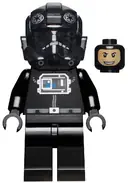 Minifigurka: SW0268A:  Imperial TIE Fighter Pilot - Black Head, Balaclava