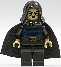 SW0269:  Barriss Offee - Black Cape, Hood and Legs