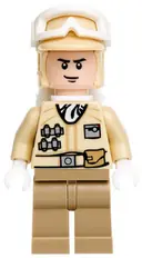 Minifigurka: SW0291:  Hoth Rebel Trooper (Black Chin Dimple)
