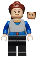 Minifigurka: SW0324:  Padmé Naberrie (Amidala) - Light Nought Head