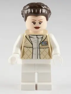 SW0346:  Princess Leia - Hoth Outfit, Tan Jacket, Braided Hair