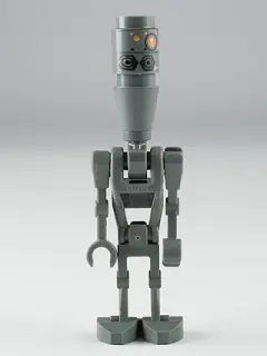 SW0351:  Assassin Droid (IG-88) - Dark Bluish Gray, Printed Head
