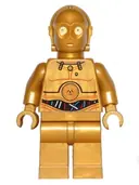 Minifigurka: SW0365:  C-3PO - Colorful Wires Pattern