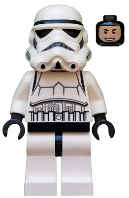 SW0366:  Imperial Stormtrooper - Printed Black Head, Dotted Mouth Helmet, Detailed Armor