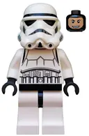 Minifigurka: SW0366:  Imperial Stormtrooper - Printed Black Head, Dotted Mouth Helmet, Detailed Armor