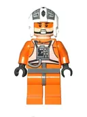 Minifigurka: SW0369:  Rebel Pilot Y-wing (Jon 'Dutch' Vander, Gold Leader) - Light Nougat Head with Visor and Chin Strap