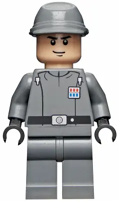 SW0376:  Imperial Officer (Captain / Commandant / Commander) - Two Code Cylinders, Cavalry Kepi