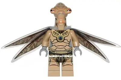 SW0381:  Geonosian Warrior - Dark Tan, with Wings
