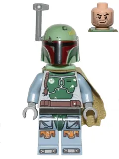 SW0396:  Boba Fett - Head Beard Stubble