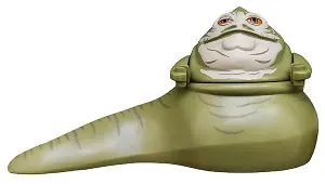 SW0402:  Jabba the Hutt - Olive Green, Tan Face, Dark Tan Wrinkles